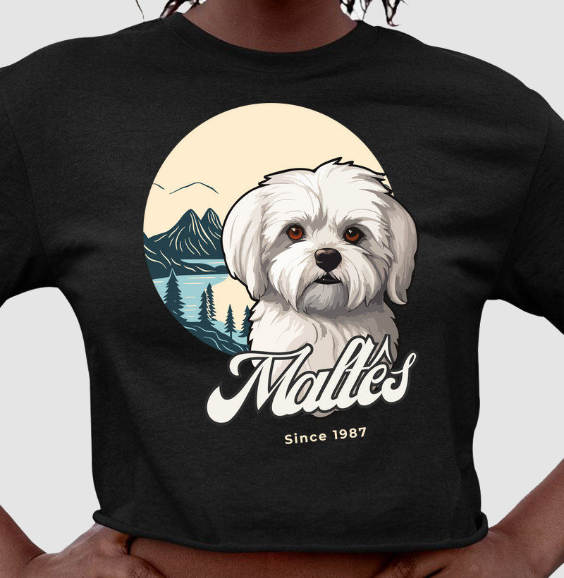 Cropped Maltês Busto Dog Pulse