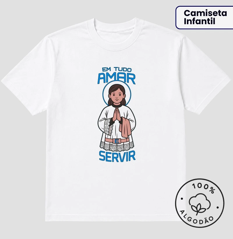 Amar e servir Menina