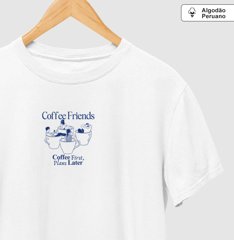 ALGODÃO PERUANO - Coffee friends - PREMIUM