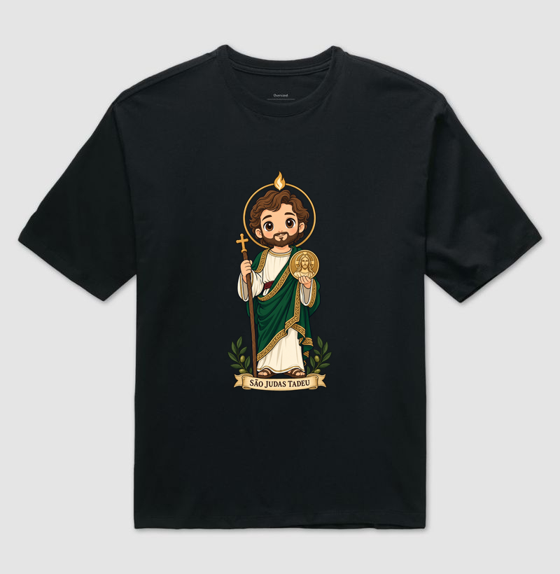 São Judas tadeu estilo chibi