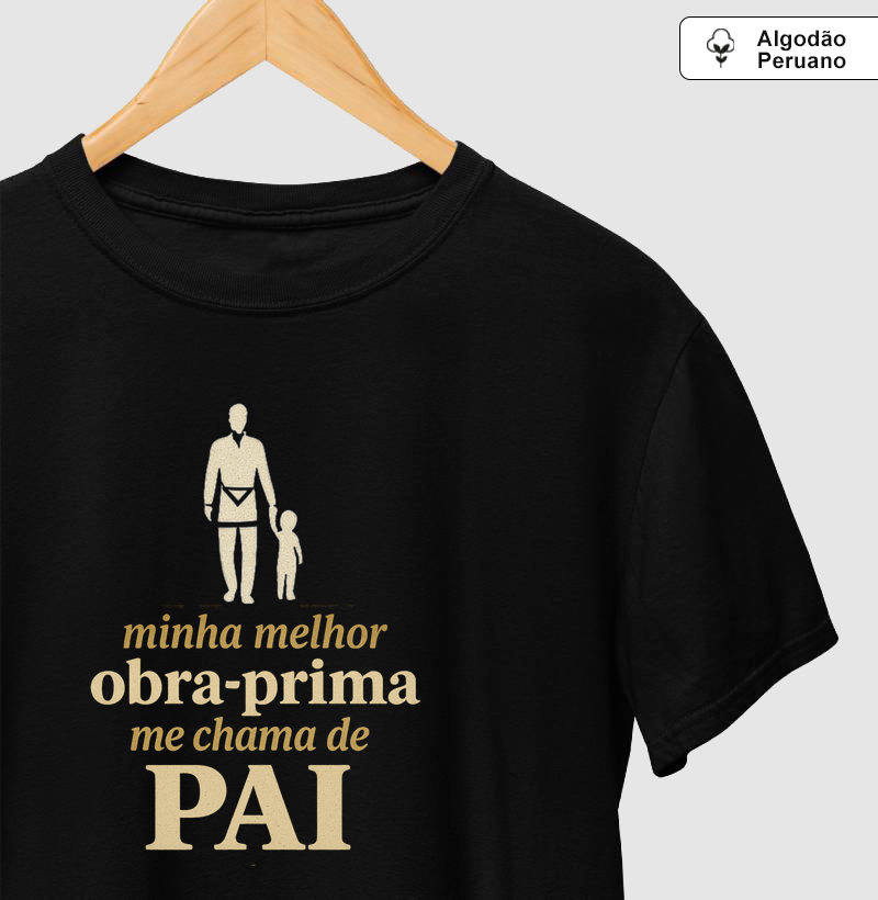 Camiseta Algodão Peruano Venerável Pai - Mr. GADU 10