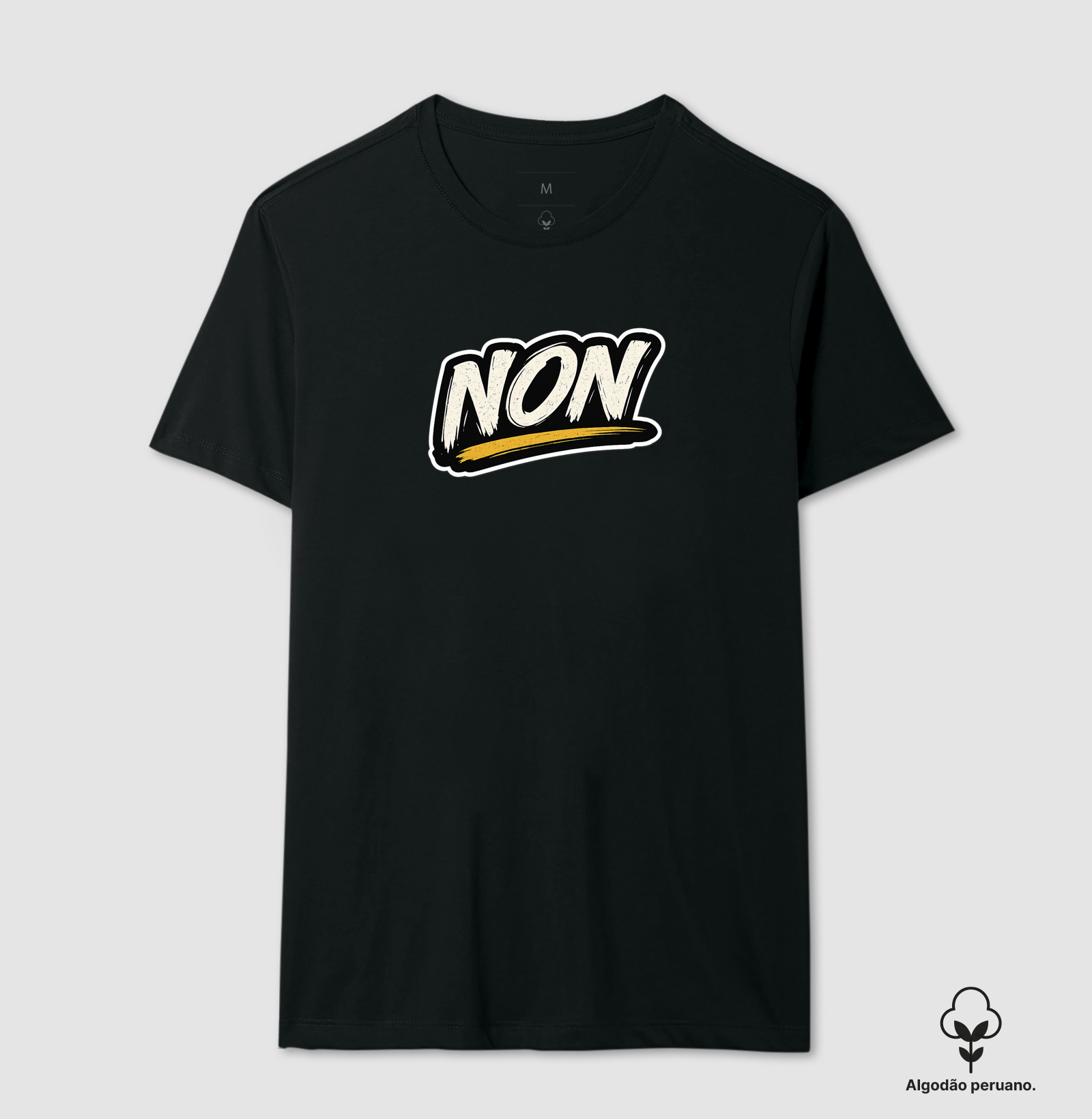Non - Camiseta Algodão Peruano
