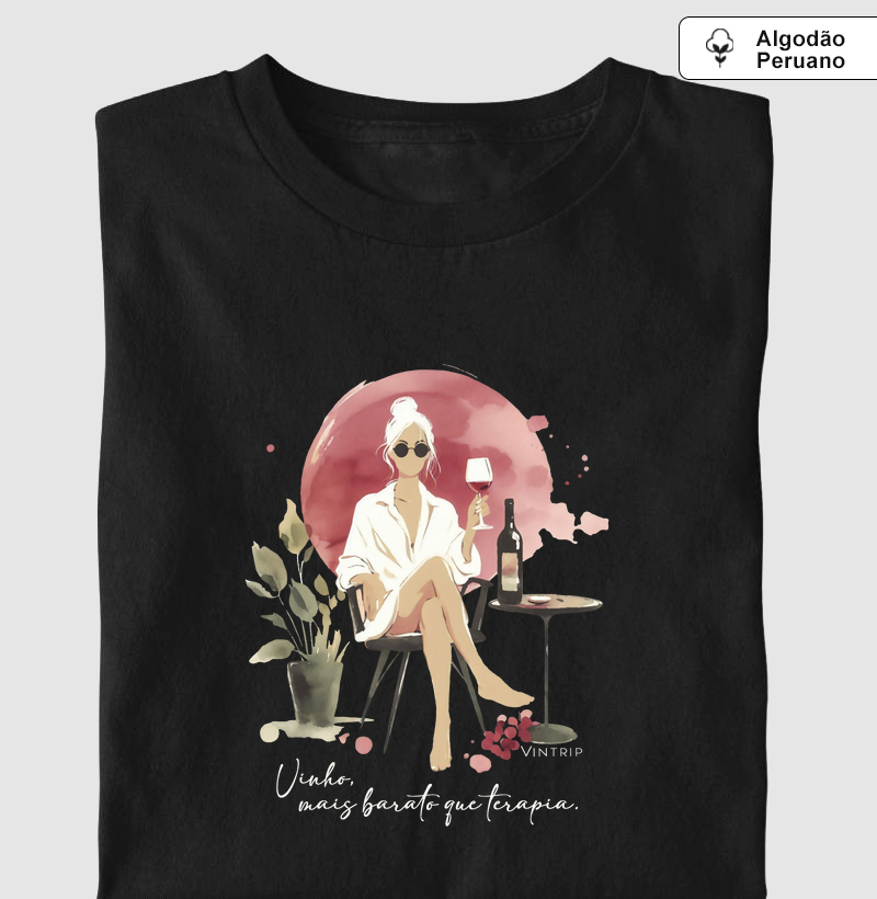 Vinho, mais barato que terapia