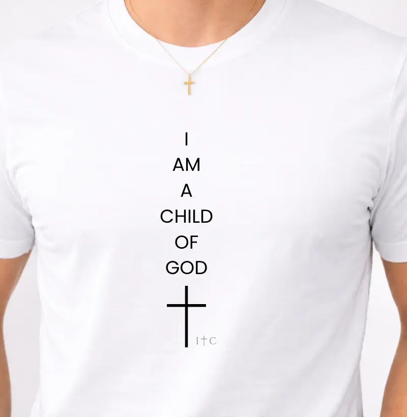 Camiseta I Am A Child Of Gold 100% Algodão Premium