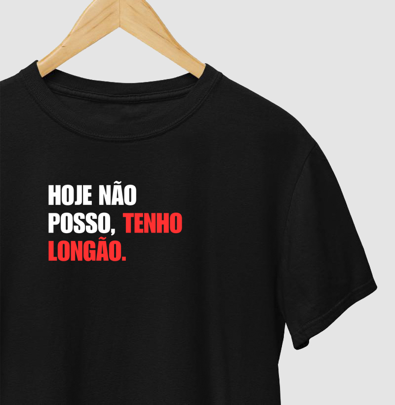 Hoje não posso, tenho longão.