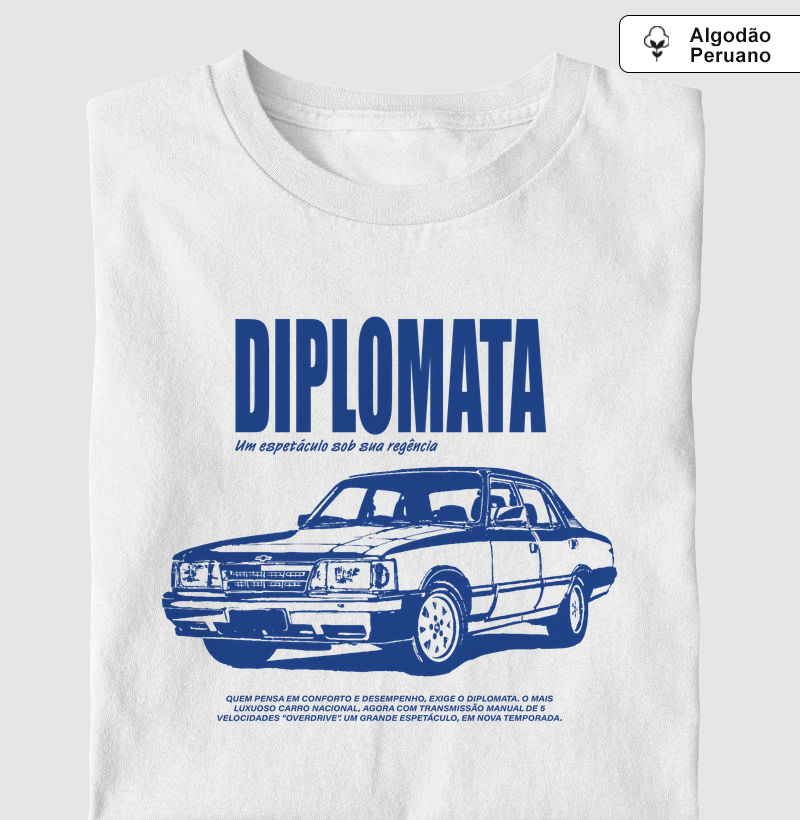 Diplomata | Um espetáculo sob sua regência - Camiseta Algodão Peruano