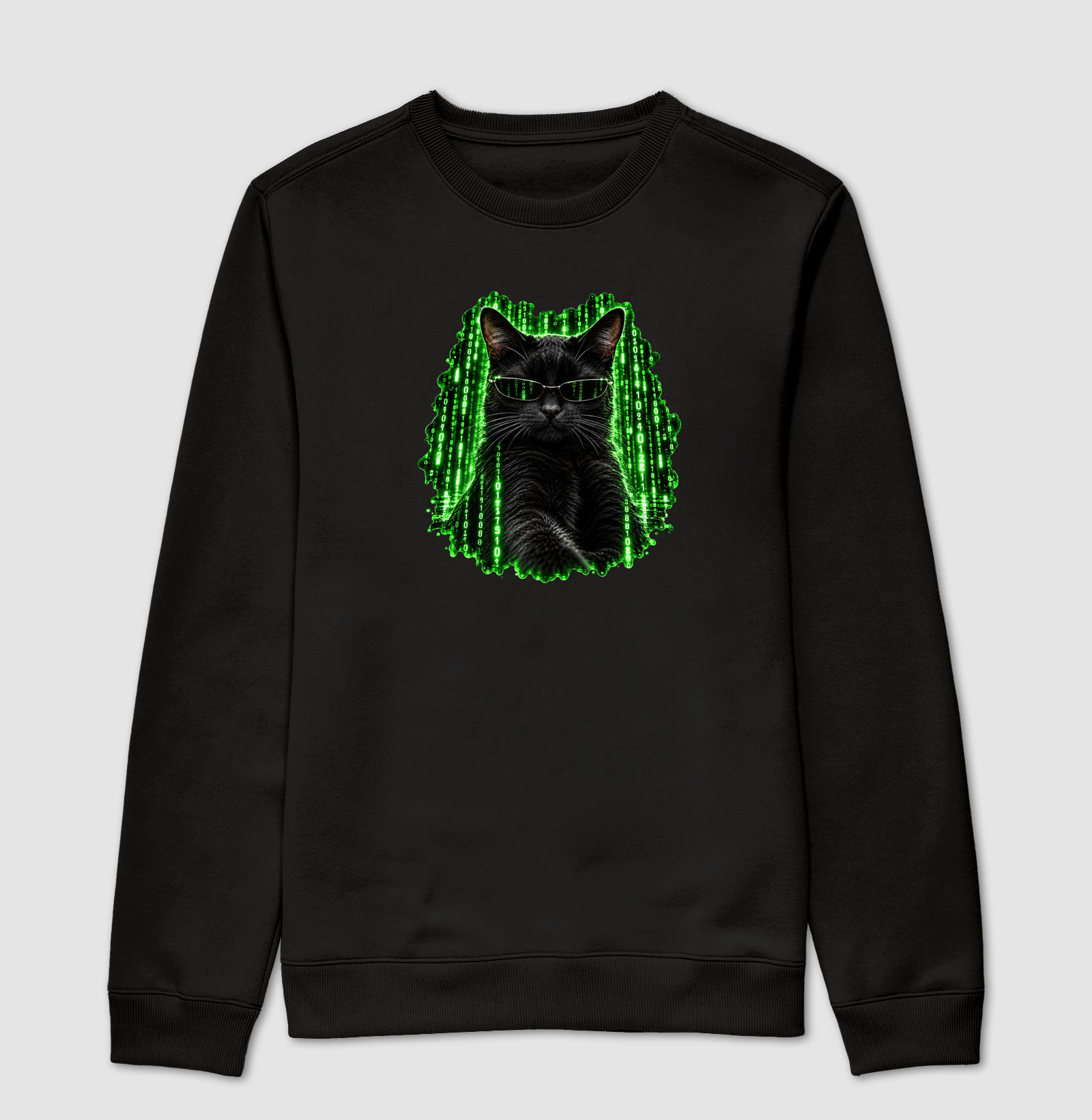 Gato Preto - Matrix - Suéter Moletom