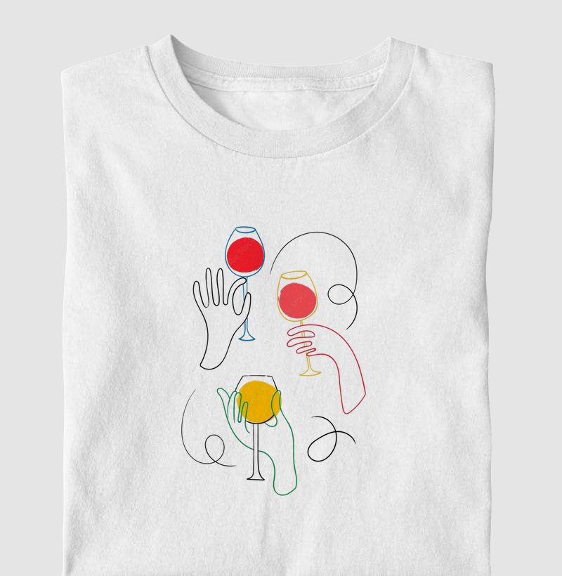 Camiseta Brinde Multicor