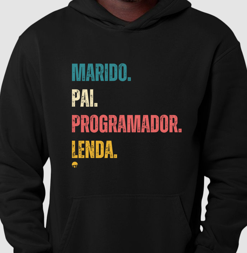 Camiseta Marido, Pai, Programador e Lenda