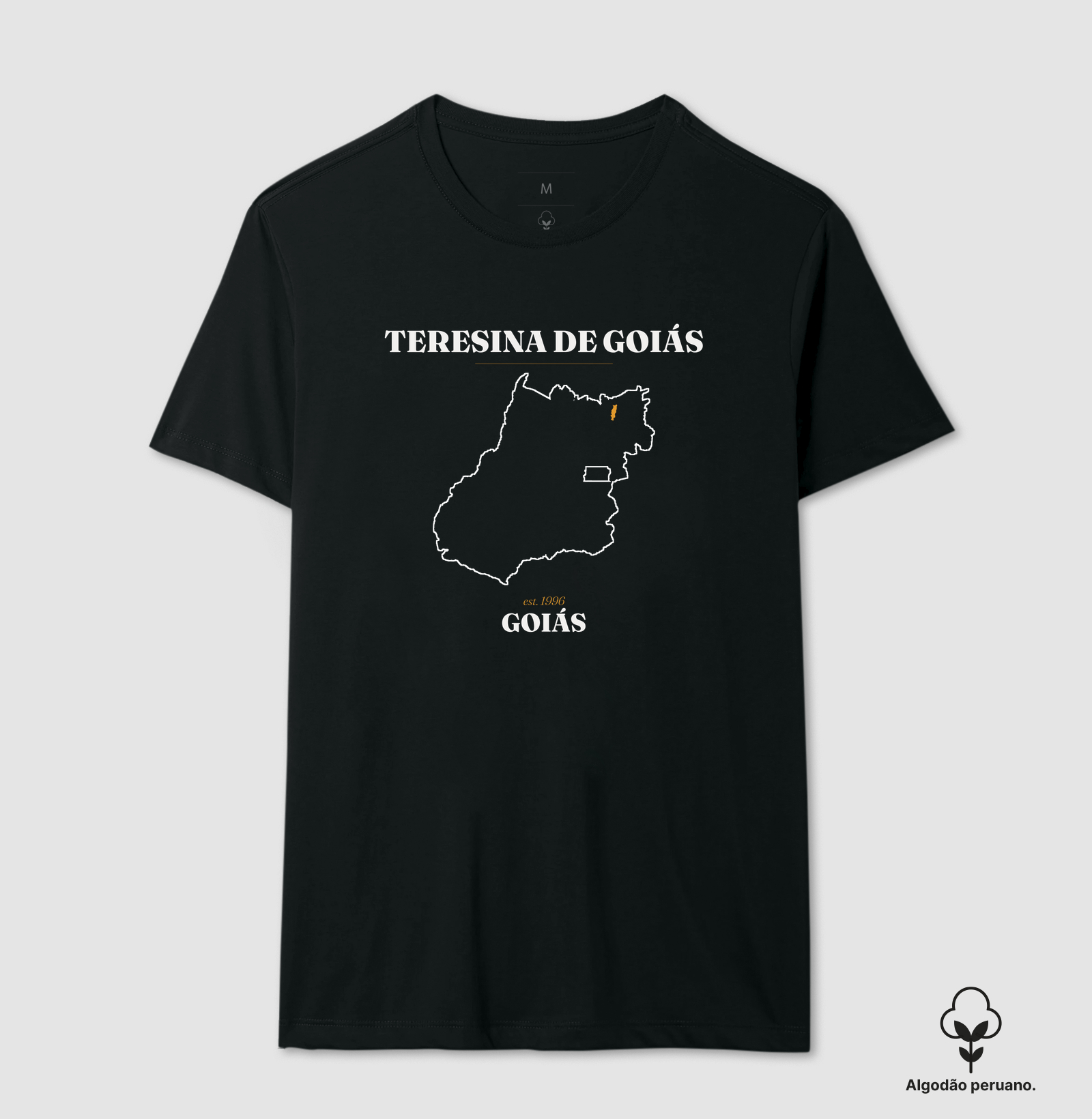 Teresina de Goiás | Legado GO - Camiseta Algodão Peruano