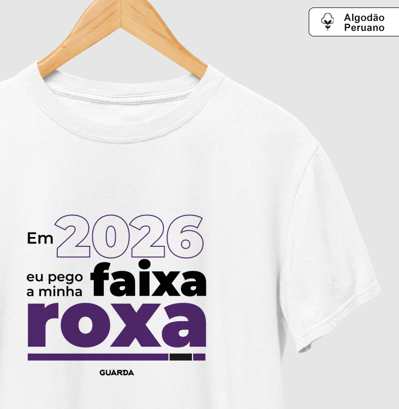 Em 2026 Pego Minha Faixa Roxa