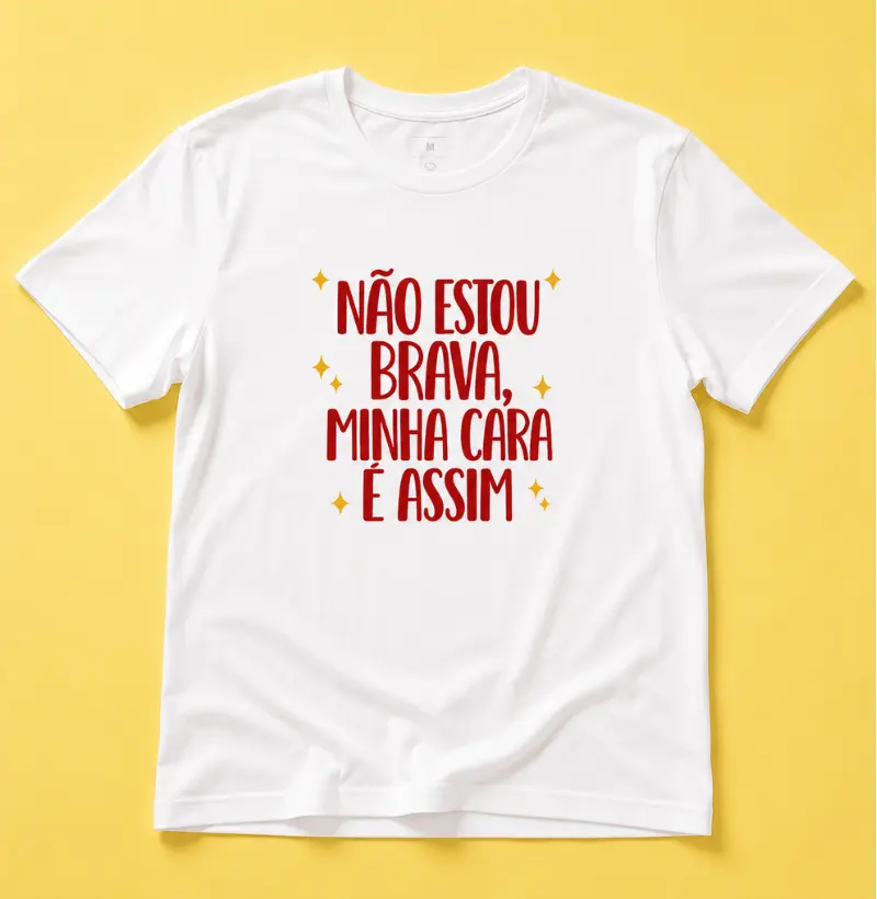 não estou brava