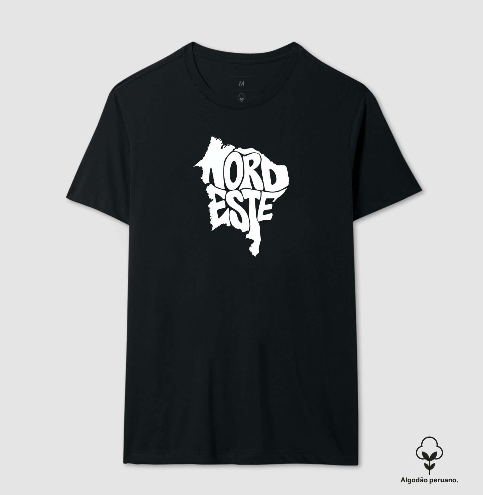 Nordeste | Nome - Camiseta Algodão Peruano