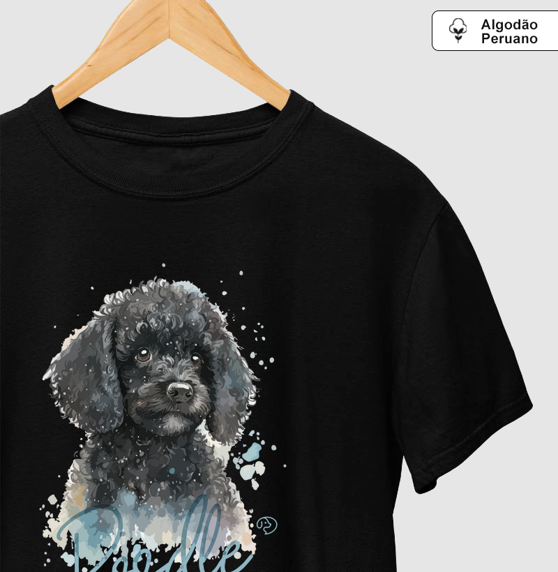 Poodle Preto Splash