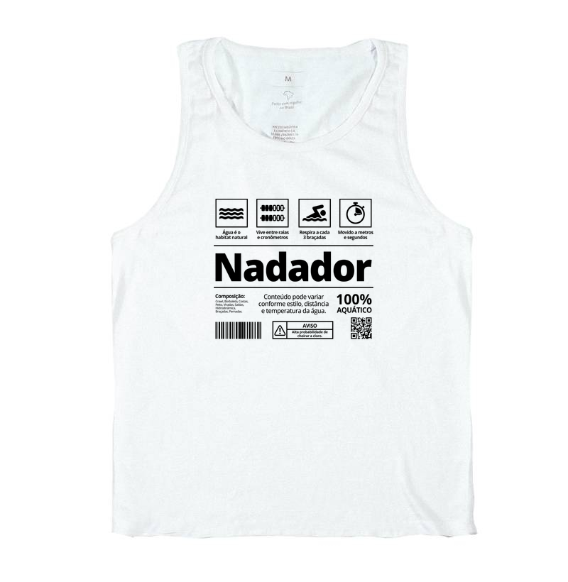 Rótulo Nadador