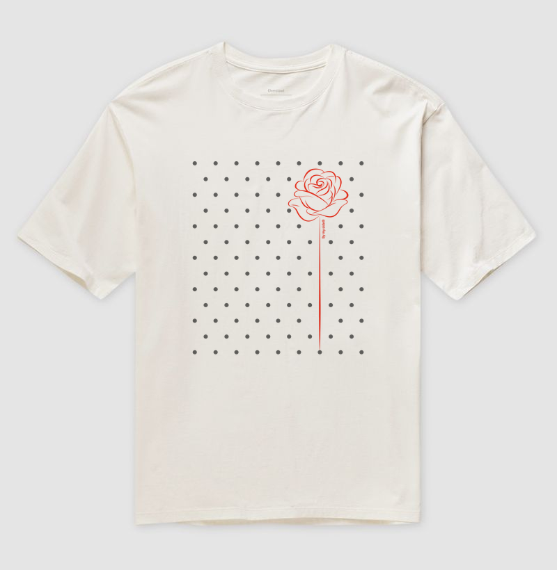 ROSA POÁ - Oversized - Camiseta Oversized