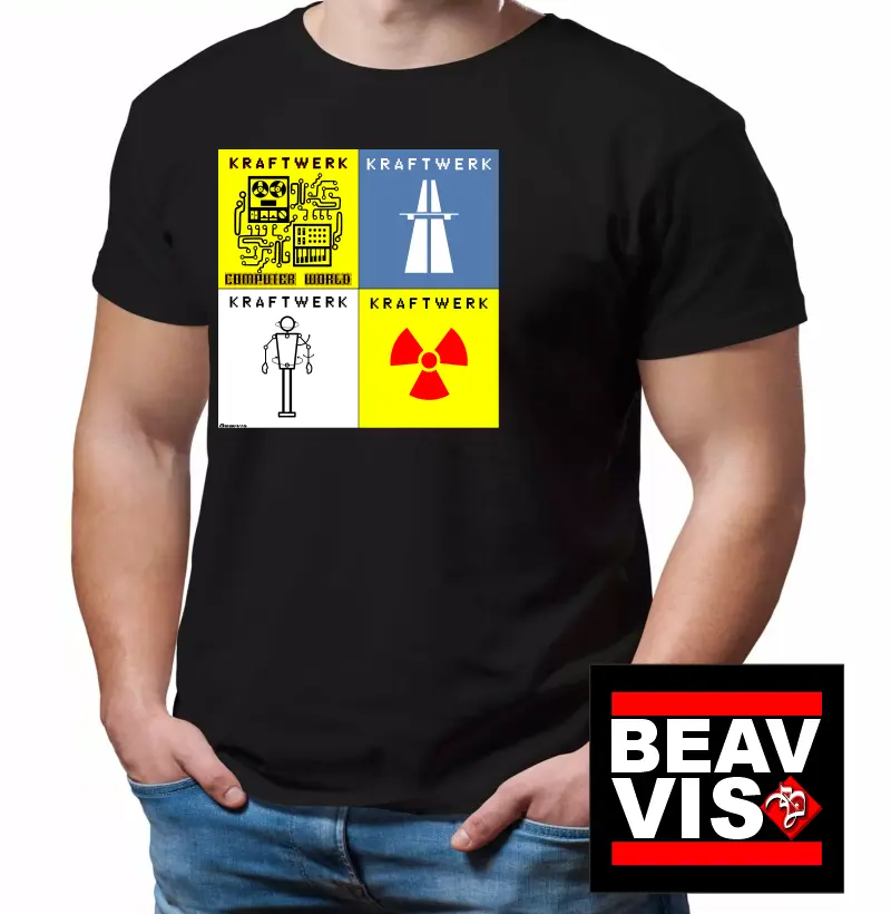 Camisa Kraftwerk disco BVS 25