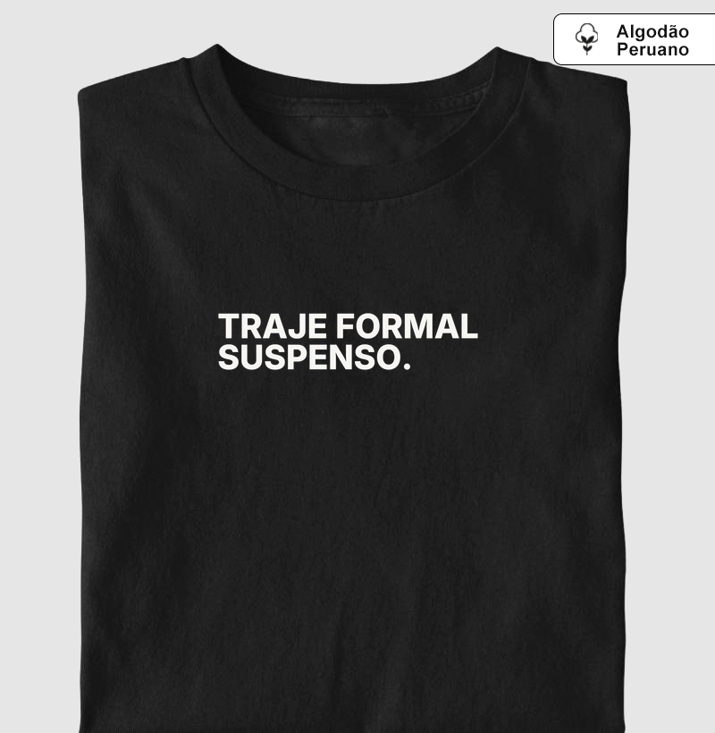 Traje Formal Suspenso.