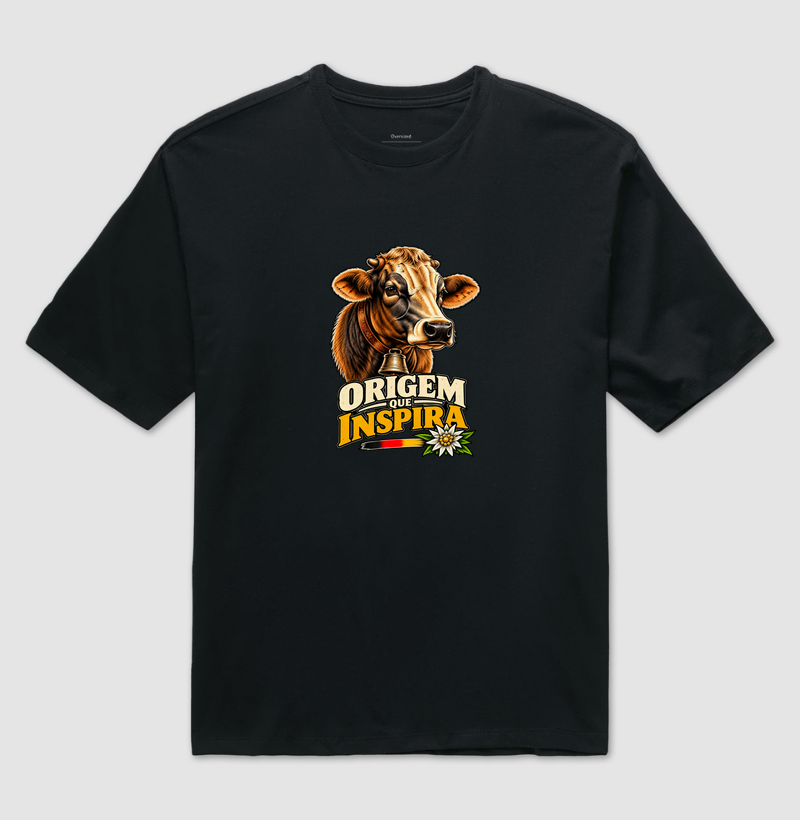 Origem que inspira - Camiseta Oversized