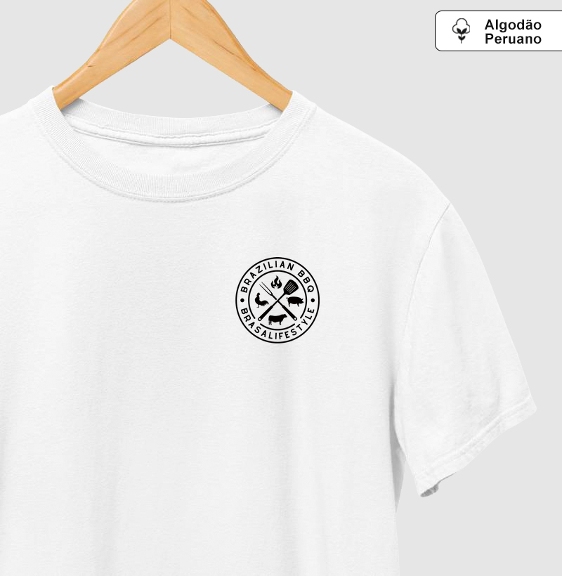 Braziliam BBQ - Camiseta Brasa Minimal