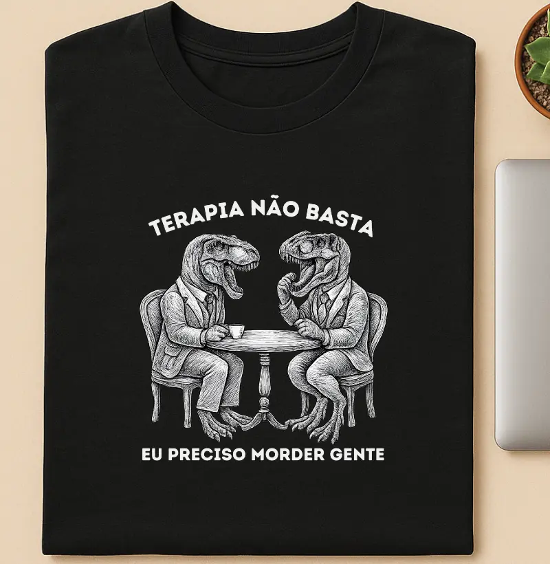 Terapia não basta. Eu preciso morder gente