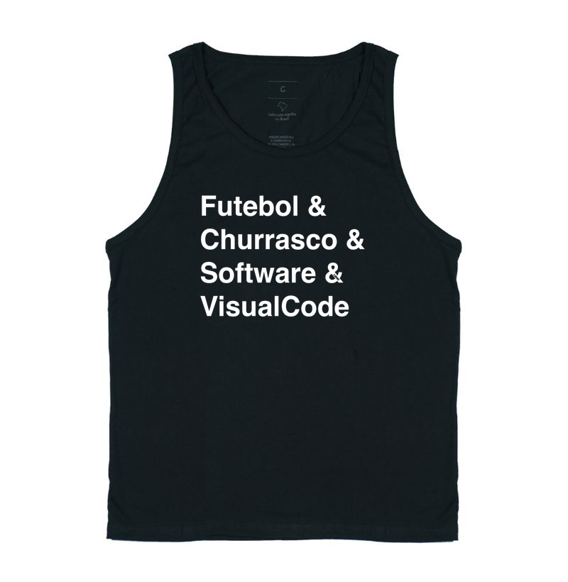 Futebol, Churrasco, Software & VisualCode