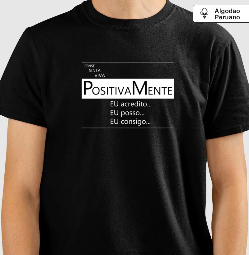 PositivaMente (algodão peruano)