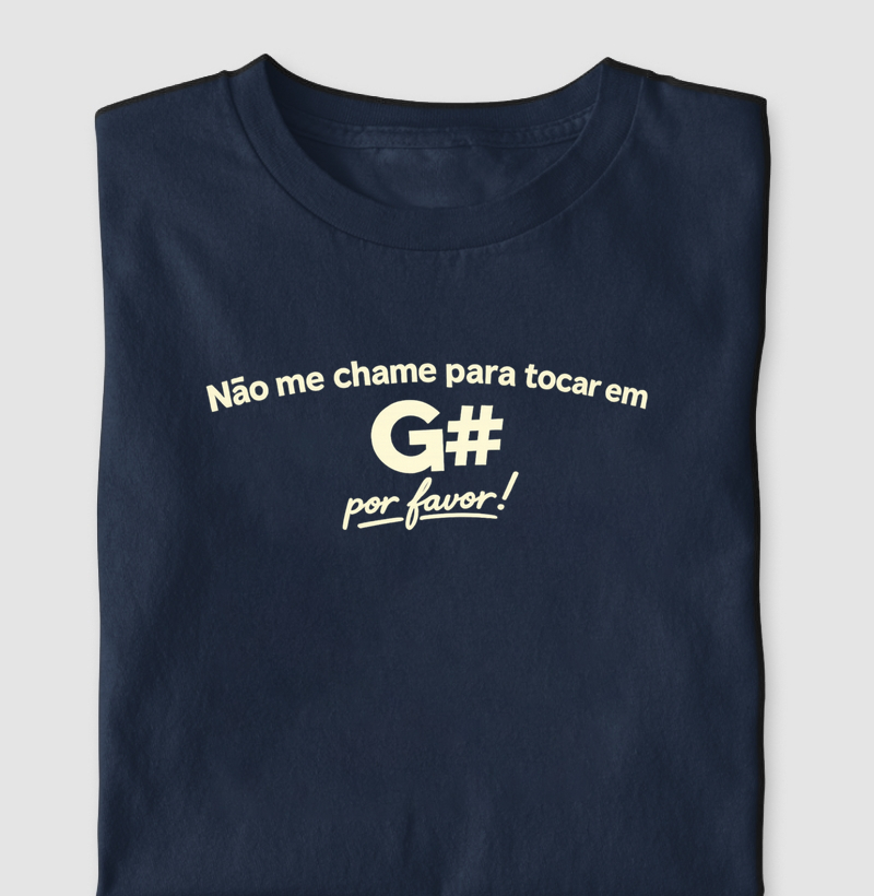 Não me chame pra tocar em G#