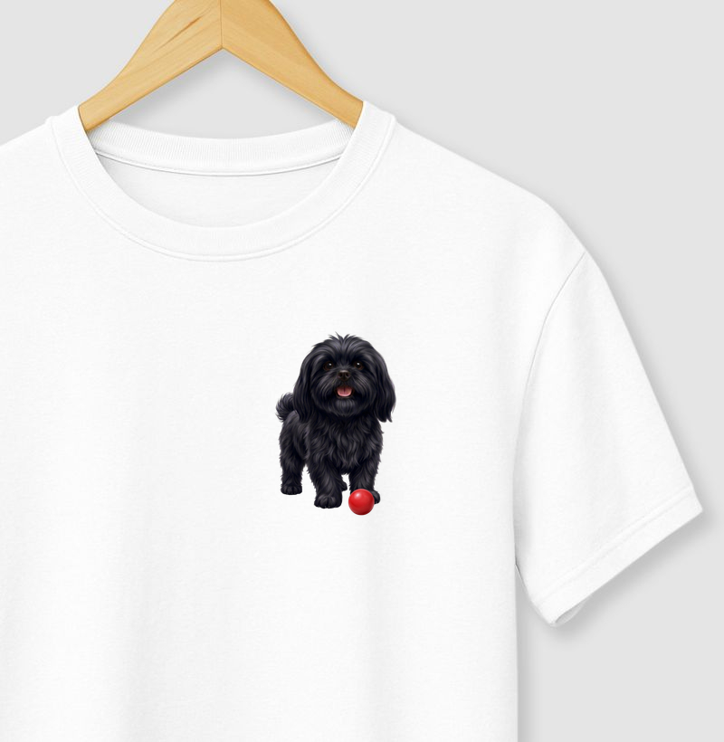 Lhasa Apso Preto Minimalista 2