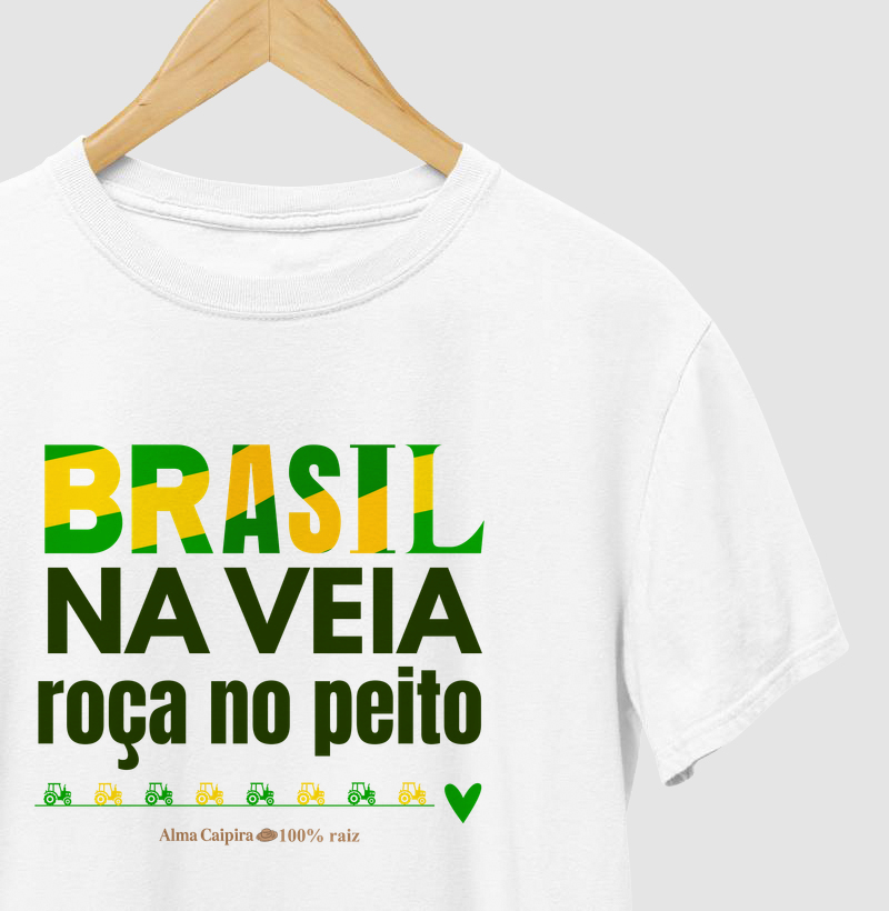 Brasil na veia, roça no peito