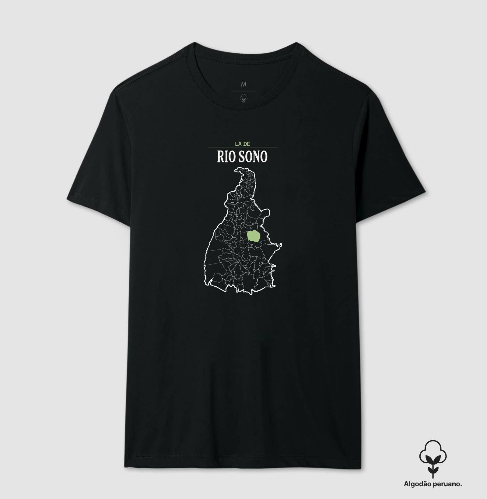 Rio Sono | Território TO - Camiseta Algodão Peruano