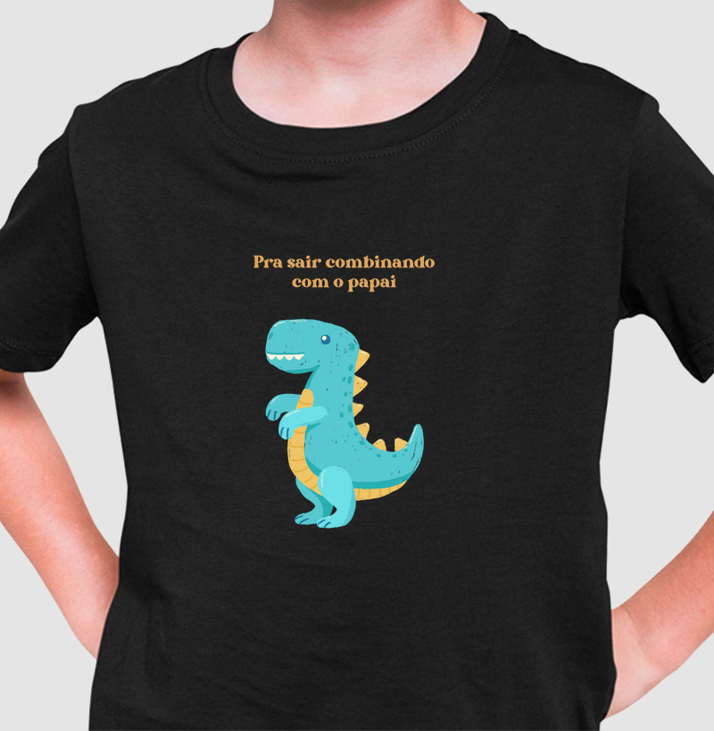 Combinando com o papai