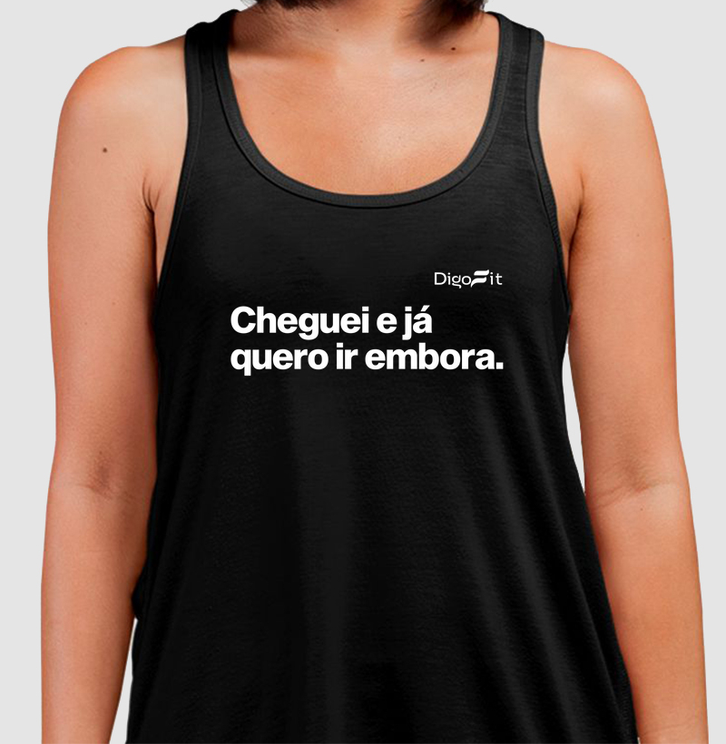 REGATA ACADEMIA CHEGUEI E JÁ QUERO IR EMBORA