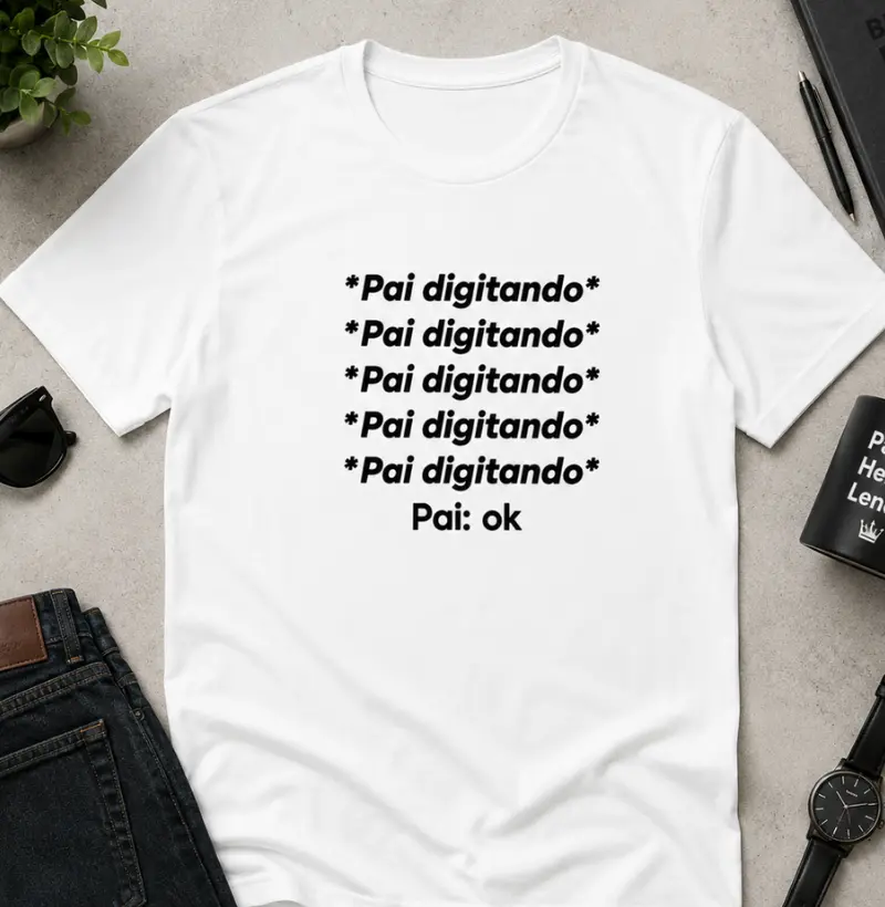 Pai Digitando