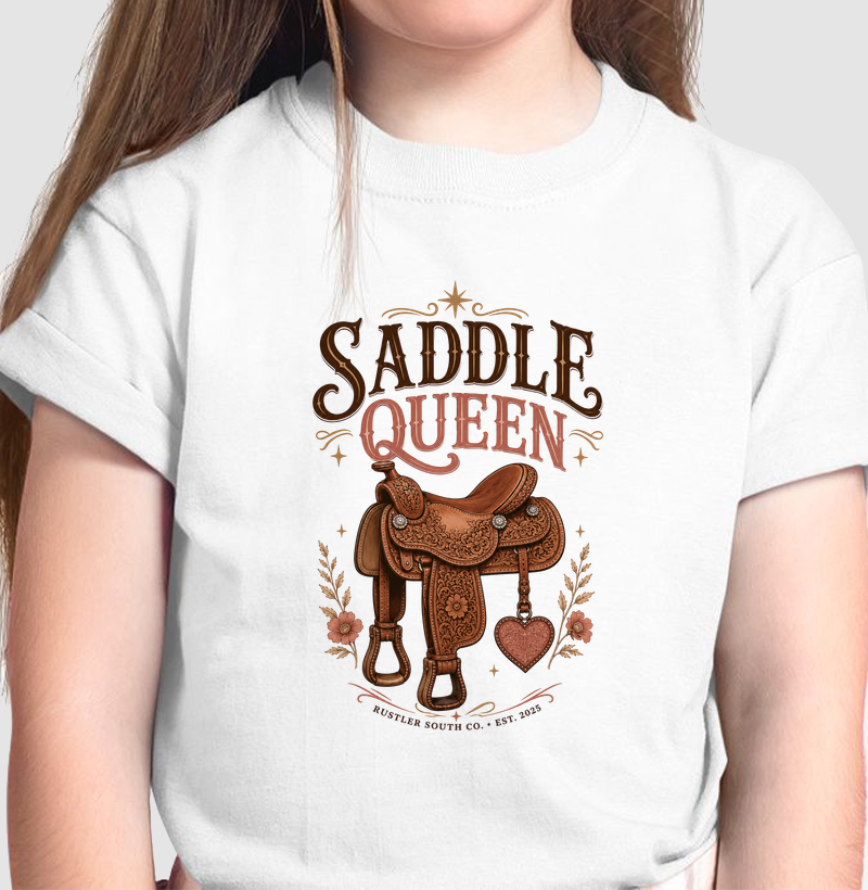 Baby look Country Saddle Queen