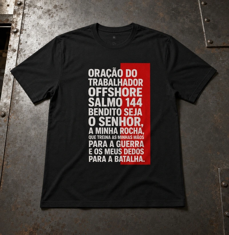 Oração do Trabalhador Offshore em Destaque