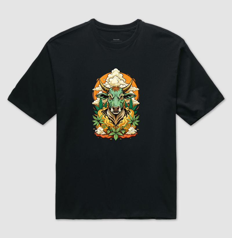 Camiseta Oversized Green Bull