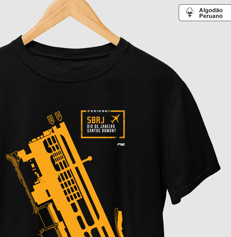 Camiseta Aeroporto Santos Dumont 