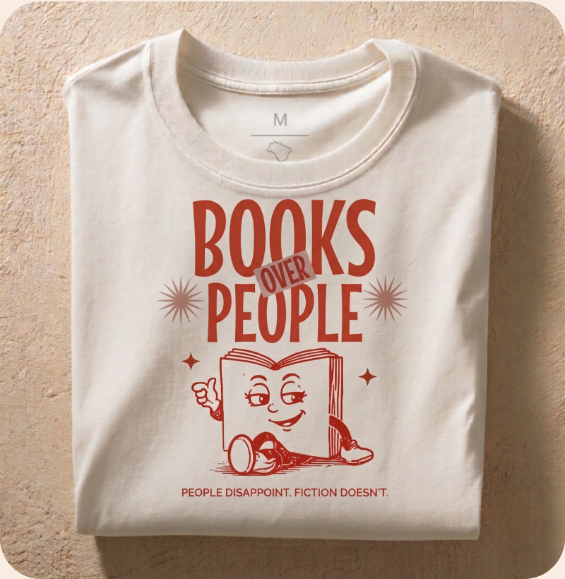 Books over people