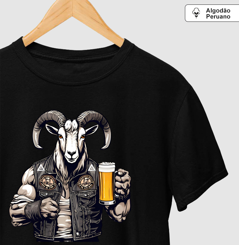 Camiseta Algodão Peruano Bode Cervejeiro 4 - Mr. GADU