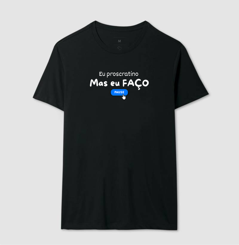 Camiseta procrastino