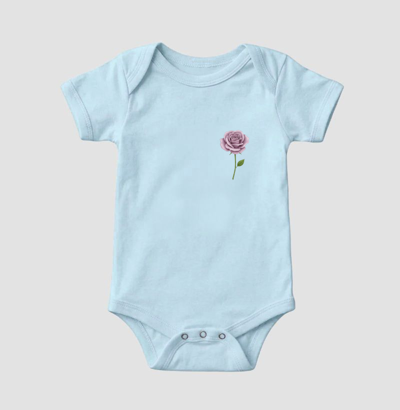 Rosa Lilás - Body Infantil
