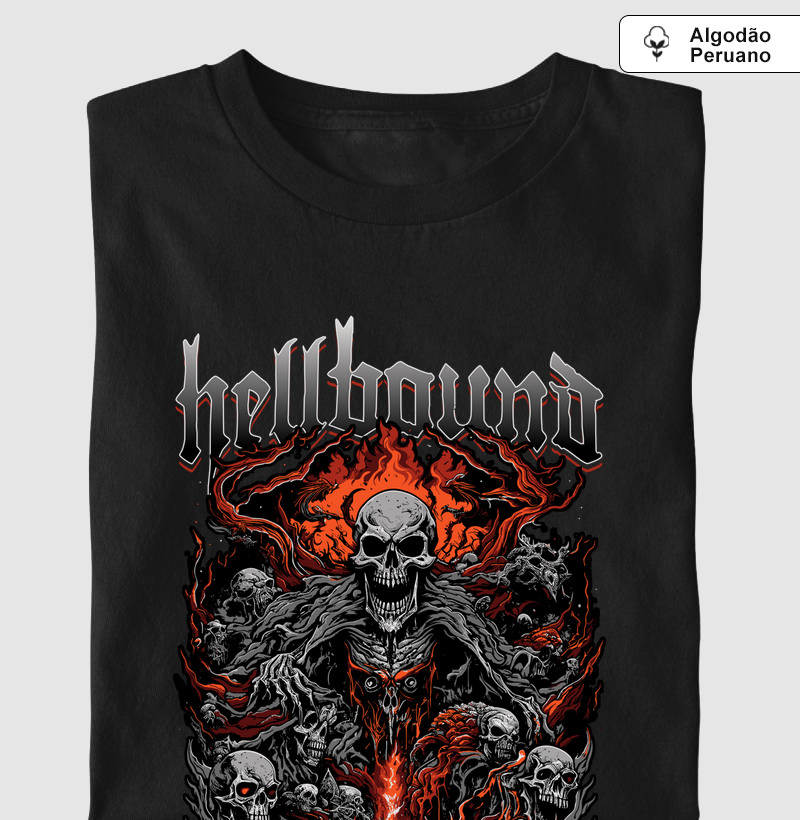 Hellbound - Darker Than Darkeness - Produto Premium - Algodão Peruano