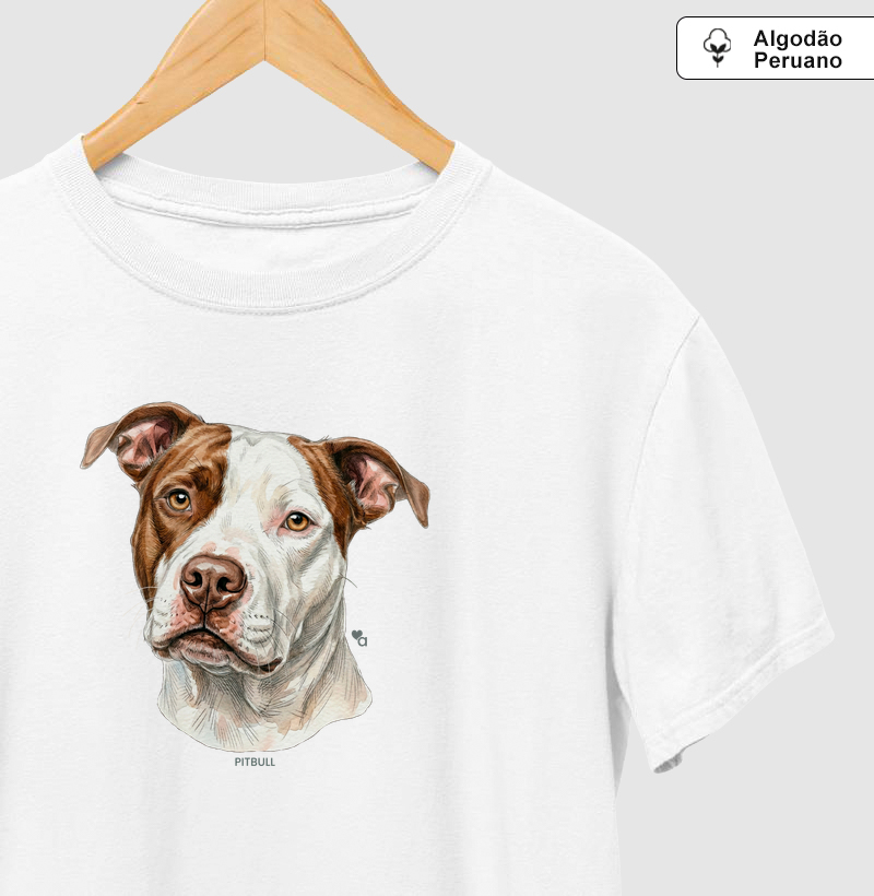 Cães - Pitbull - Algodão Peruano