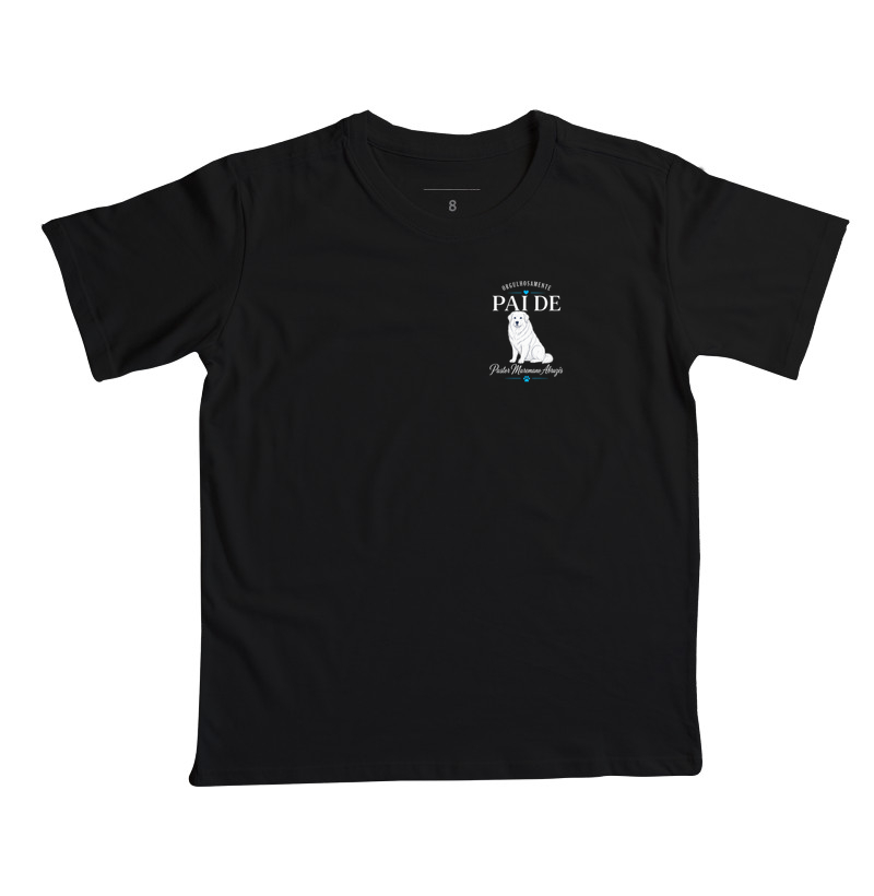 Orgulhosamente Pai de Pastor de Abruzes - Camiseta Infantil