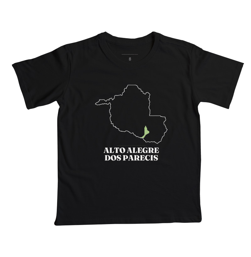 Alto Alegre dos Parecis | Traço RO - Camiseta Infantil