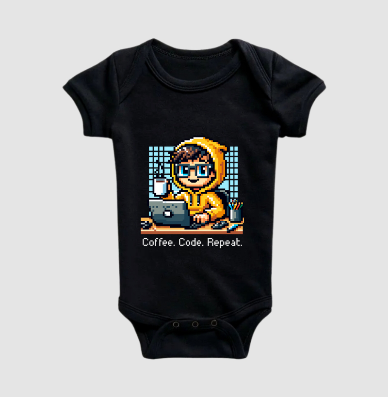 “Coffee. Code. Repeat.” – Pixel Dev Edition