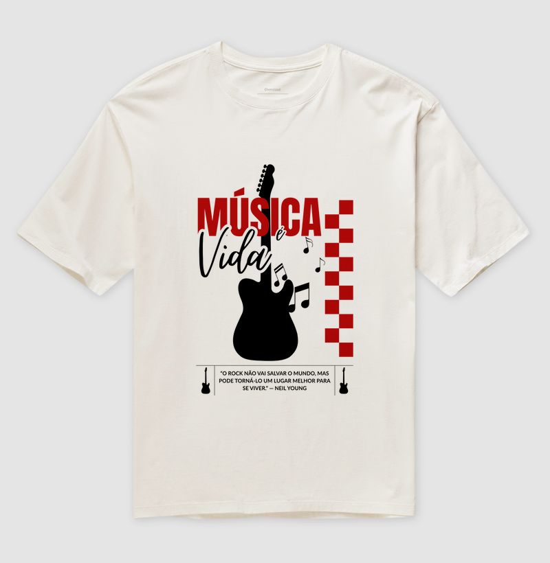 Camisas com Frases Icônicas da Música 