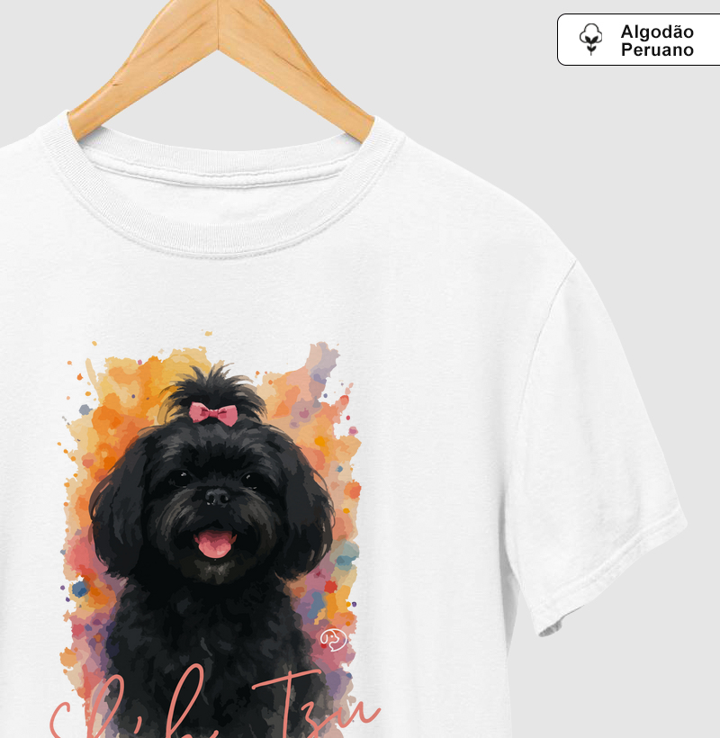 Shih Tzu Black Splash