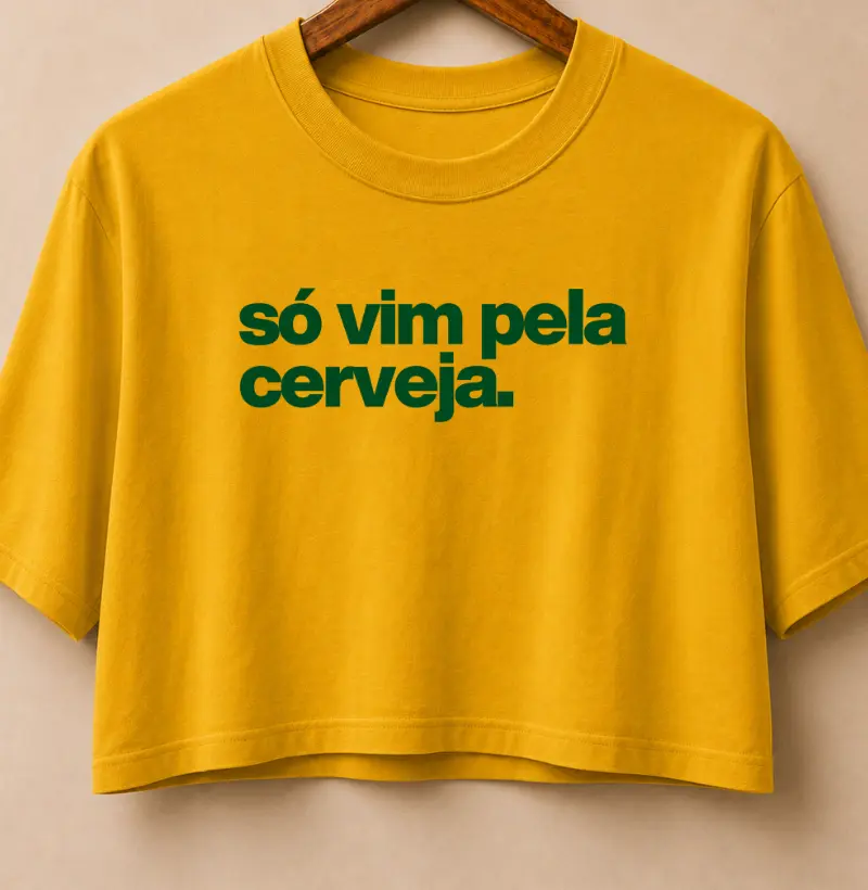 Só vim pela cerveja